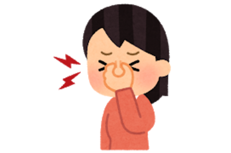 目鼻の不調がある人は目と小鼻周りが硬い